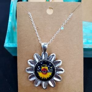 Sunflower Necklace